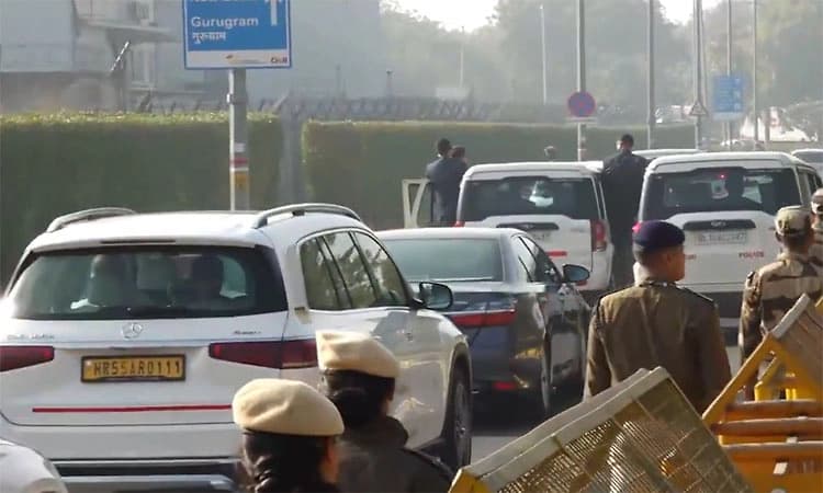 G.O.A.T; ತಡವಾಗಿ ದೆಹಲಿಗೆ ಬಂದಿಳಿದ ಮೆಸ್ಸಿ: ಭಾರತ ಪ್ರವಾಸದ ಕೊನೆಯ ದಿನ