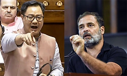 ರಾಷ್ಟ್ರೀಯ ಭದ್ರತೆ ವಿಚಾರದಲ್ಲಿ ರಾಜಕೀಯ ಮಾಡಬೇಡಿ: ರಾಹುಲ್‌ ಗಾಂಧಿಗೆ ಸಚಿವ ಕಿರಣ್‌ ರಿಜಿಜು