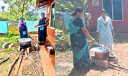 ಇಸ್ರೇಲ್-ಇರಾನ್ ಸಂಘರ್ಷದ ಬಿಸಿ; ಶಾಲಾ ಅಡುಗೆಗೆ ಗ್ಯಾಸ್ ಕೊರತೆ; ಸೌದೆ ಒಲೆಯೇ ಗತಿ!