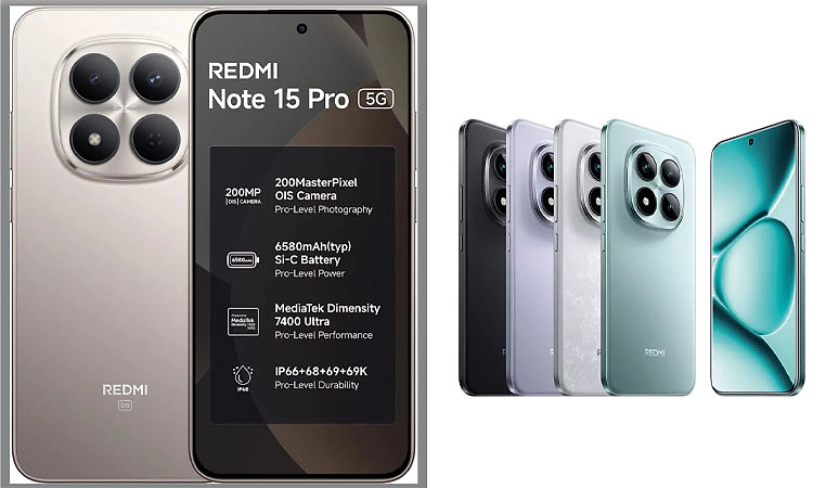 REDMI Note 15 Pro:  ಹೇಗಿದೆ ನೋಡಿ ಈ ಫೋನು!
