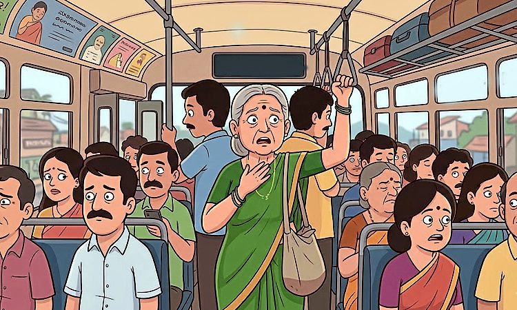 Bantwal: ಬಸ್ಸಿನಲ್ಲಿ 18 ಗ್ರಾಂ. ತೂಕದ ಚಿನ್ನದ ಸರ ಕಳವು