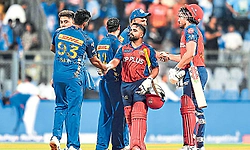 ಪಂಜಾಬ್‌ ಕಿಂಗ್ಸ್‌  ಅಜೇಯ...ಮುಂಬೈಗೆ ಸತತ 4ನೇ ಸೋಲು