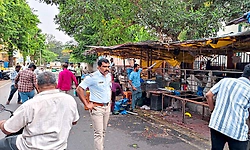 ಶಿವಮೊಗ್ಗ ಪಾಲಿಕೆ ಬಳಿಯ ಹೂವಿನ ಮಾರುಕಟ್ಟೆ ಸಂಪೂರ್ಣ ತೆರವು