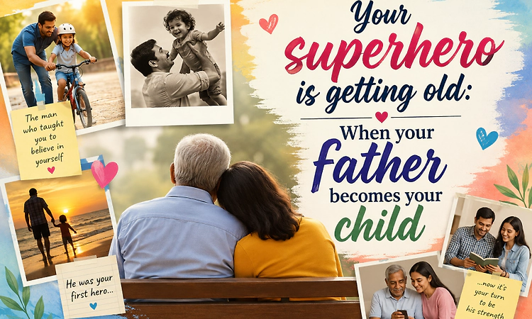 Father's Day special: The hardest part of growing up is watching your father grow old