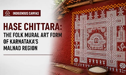 Indigenous Canvas: 'Hase Chittara': The folk mural art form of Karnataka's Malnad region