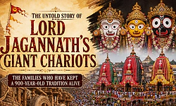 The untold story of Lord Jagannath's giant chariots