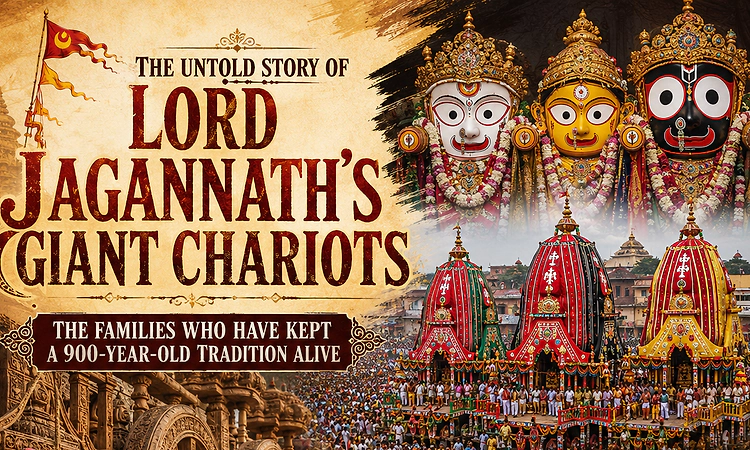 The untold story of Lord Jagannath's giant chariots