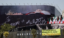 'We will kill Trump': Billboard in Tehran depicts Trump in coffin, escalates tensions with US
