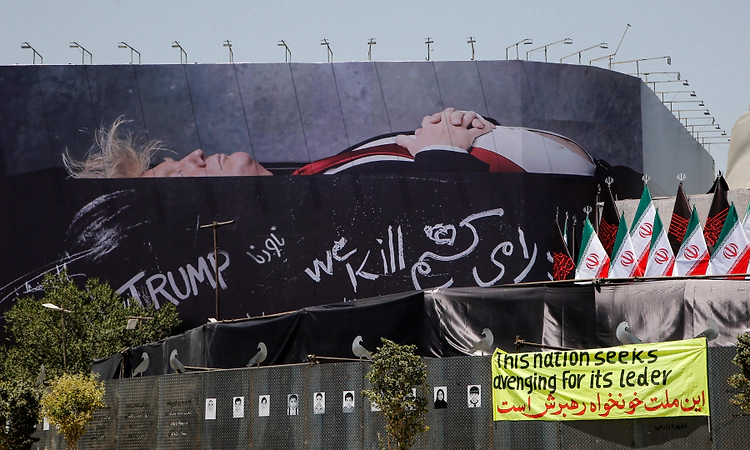 'We will kill Trump': Billboard in Tehran depicts Trump in coffin, escalates tensions with US