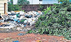 ಬಂದರಿನಲ್ಲಿ ಕಿರಿದಾದ ರಸ್ತೆಗಳ ಕಿರಿಕಿರಿ; ಚರಂಡಿ ಇಲ್ಲ, ಫುಟ್‌ಪಾತ್‌ನಲ್ಲೇ ವ್ಯಾಪಾರ