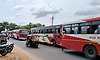 ಸೇಡಂ–ಯಾದಗಿರಿ ಬಸ್ ಅವ್ಯವಸ್ಥೆ: ಬೀದಿಗಿಳಿದು ವಿದ್ಯಾರ್ಥಿಗಳ ಆಕ್ರೋಶ
