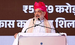 Country will not forgive the sin of stopping 'Vande Mataram': Shah hits out at Sonia