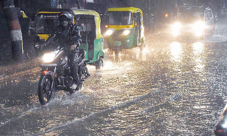 Bengaluru rain: Heavy one-hour downpour leaves capital city disrupted