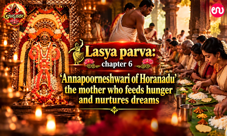 Lasya parva: 'Annapoorneshwari of Horanadu' the mother who feeds hunger and nurtures dreams