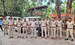Excise department raids dhabas and non-vegetarian hotels in Shivamogga, registers seven cases