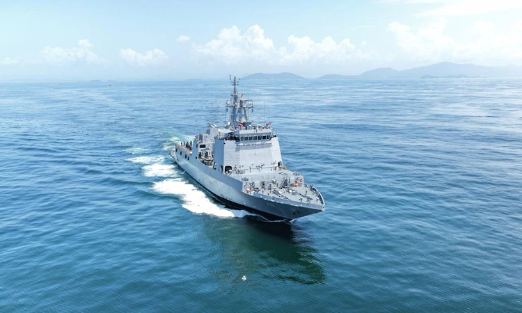 Indian Navy inducts indigenous multi-purpose warship Samarthak