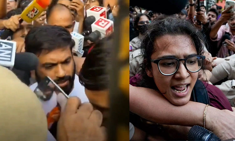 ತಿರಂಗಾ ಯಾತ್ರೆಗೂ ಮುನ್ನ ಅಭಿಜೀತ್ ದೀಪ್ಕೆ, ನೇಹಾ ಬೋರಾ ಪೊಲೀಸ್ ವಶಕ್ಕೆ