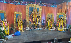 ಪಣಂಬೂರಿನಲ್ಲಿ ಬಂಗಾಳ ಶೈಲಿಯ ದುರ್ಗಾ ಪೂಜೆಗೆ ಚಾಲನೆ