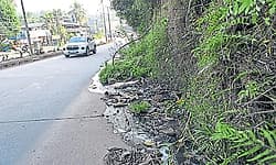 Lack of road safety measures on Mangaluru airport road raises concern