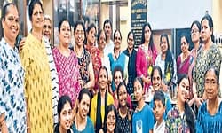 ಚಾರ್ಕೋಪ್‌ ಕನ್ನಡಿಗರ ಬಳಗ: ಮಹಿಳಾ ವಿಭಾಗದಿಂದ ರಂಗೋಲಿ ಸ್ಪರ್ಧೆ