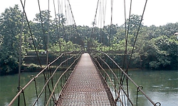 ಚೇರೂರು ತೂಗು ಸೇತುವೆ: ಸೌಂದರ್ಯಕ್ಕೆ ಸಾಟಿಯಿಲ್ಲ, ಸೌಲಭ್ಯಕ್ಕೆ ಮಾತ್ರ ಕೊರತೆ