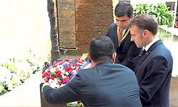 Mumbai: 26/11 ಹುತಾತ್ಮರಿಗೆ ಫ್ರಾನ್ಸ್ ಅಧ್ಯಕ್ಷರಿಂದ ಗೌರವ ನಮನ