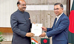 ತಾರೀಖ್‌ಗೆ ಮೋದಿ ಪತ್ರ ನೀಡಿದ ಸ್ಪೀಕರ್‌ ಬಿರ್ಲಾ: ಭಾರತಕ್ಕೆ ಬರಲು ಆಹ್ವಾನ