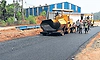 Plastic mixed asphalt road built near Puttur as waste recycling experiment