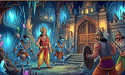 Kids Story: ವಿಕ್ರಮಾದಿತ್ಯನ ಕಥೆಗಳು; ಪಾತಾಳದಲ್ಲಿ ಬಲಿಯೊಡನೆ