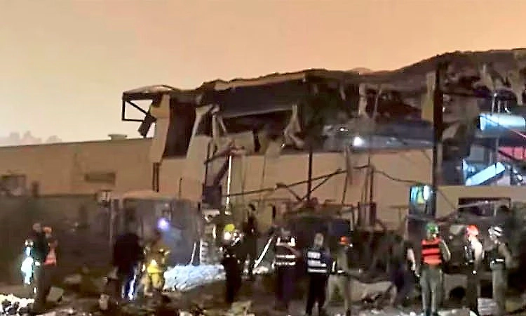 Iran missile strike hits drone factory in Petah Tikva, operations halted