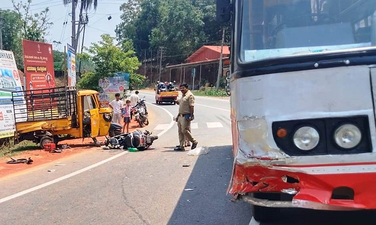 Punjalkatte: ಮೂರ್ಜೆ: ಸರಣಿ ಅಪಘಾತ