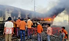 Five railway staffers injured as van headed to Rajdhani Express fire site overturns in MP