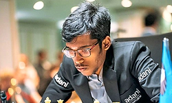ಸೂಪರ್‌ ಚೆಸ್‌ ಕ್ಲಾಸಿಕ್‌: ಕೀಮರ್‌ ವಿರುದ್ಧ ಆರ್‌. ಪ್ರಜ್ಞಾನಂದ ಡ್ರಾ    