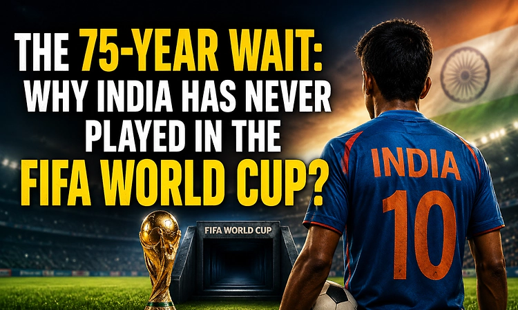 The 75-year wait: Why India has never played in the FIFA World Cup? 