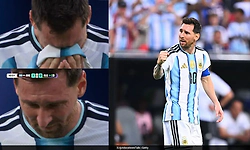 Messi in tears after Algeria match: Says reason wasn't Football