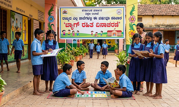 ರಾಜ್ಯದ ಎಲ್ಲ ಶಾಲೆಗಳಲ್ಲಿ ಈ ವರ್ಷವೂ ಶನಿವಾರ ‘ಬ್ಯಾಗ್ ರಹಿತ ದಿನಾಚರಣೆ’