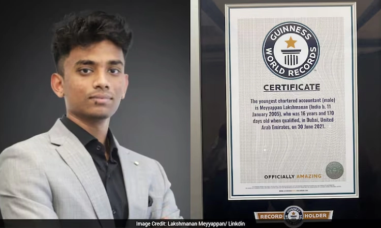 World's youngest CA: Lakshmanan Meyyappan makes history at 16