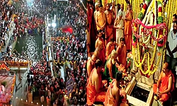 ತೀರ್ಥರೂಪಿಣಿಯಾಗಿ ಕಾವೇರಿ ಮಾತೆಯ ದರ್ಶನ 