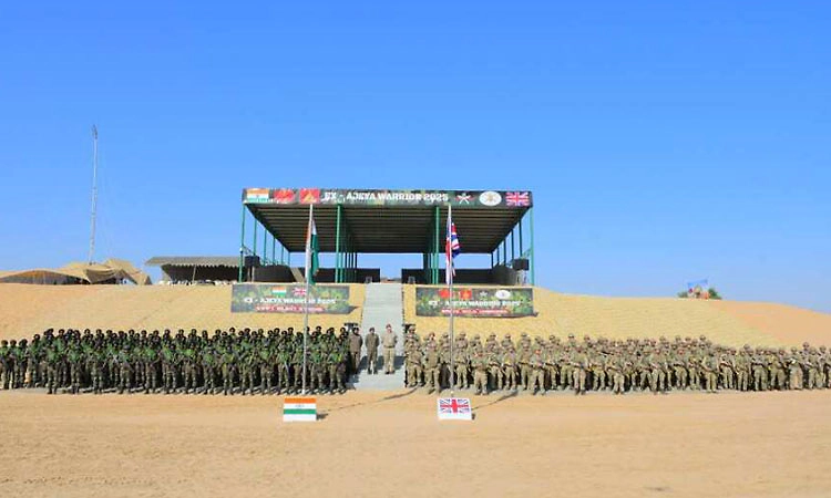 Ajeya Warrior-25; ರಾಜಸ್ಥಾನದಲ್ಲಿ ಭಾರತ-ಯುಕೆ ಮಿಲಿಟರಿ ತಾಲೀಮು ಪ್ರಾರಂಭ