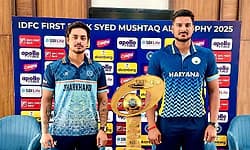 ಸೈಯದ್‌ ಮುಷ್ತಾಕ್‌ ಅಲಿ: ಚೊಚ್ಚಲ ಪ್ರಶಸ್ತಿಗೆ ಇಂದು ಹರ್ಯಾಣ, ಜಾರ್ಖಂಡ್‌ ಸೆಣಸು