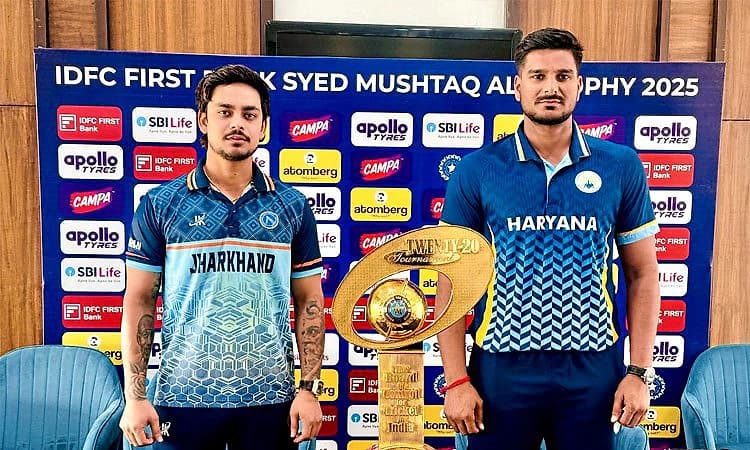 ಸೈಯದ್‌ ಮುಷ್ತಾಕ್‌ ಅಲಿ: ಚೊಚ್ಚಲ ಪ್ರಶಸ್ತಿಗೆ ಇಂದು ಹರ್ಯಾಣ, ಜಾರ್ಖಂಡ್‌ ಸೆಣಸು