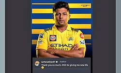 ಚೆನ್ನೈಗೆ ಥ್ಯಾಂಕ್ಸ್ ಹೇಳಿದ ಸರ್ಫರಾಜ್ ಖಾನ್   