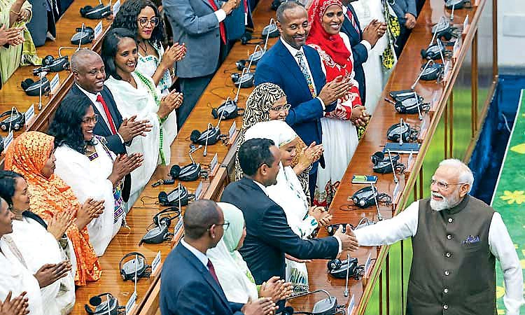 ಭಾರತ-ಇಥಿಯೋಪಿಯಾ ಸಹಜ ಸ್ನೇಹಿತರು: ಪ್ರಧಾನಿ