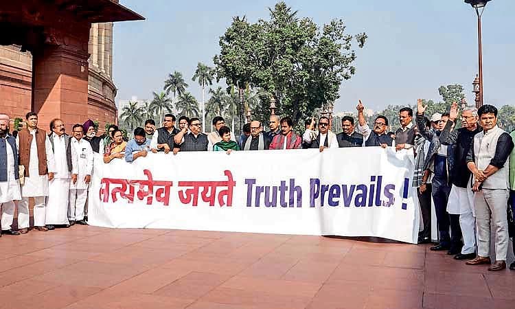 ರಾಮ್‌ ಜಿ ಮಸೂದೆ, ಹೆರಾಲ್ಡ್‌ ಕೇಸ್‌: ದೇಶಾದ್ಯಂತ ಕಾಂಗ್ರೆಸ್‌ ಪ್ರತಿಭಟನ