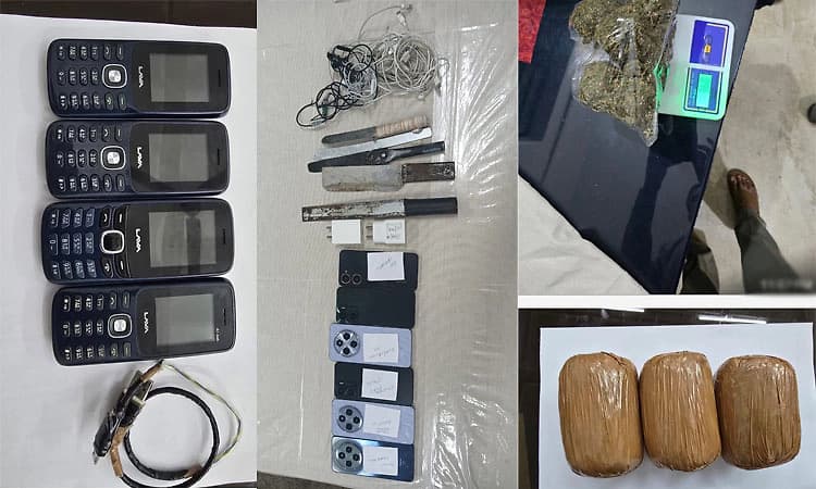 Karnataka: ಕಾರಾಗೃಹಗಳ ಮೇಲೆ ದಿಢೀರ್ ದಾಳಿ... ಮೊಬೈಲ್, ಶಸ್ತ್ರಾಸ್ತ್ರ, ಗಾಂಜಾ ವಶ