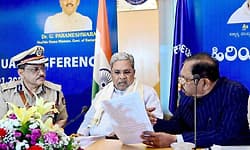 ಅಪರಾಧದಲ್ಲಿ ಭಾಗಿಯಾಗುವ ಪೊಲೀಸರಿಗೆ ಸಿಎಂ ಸಿದ್ದರಾಮಯ್ಯ ತರಾಟೆ