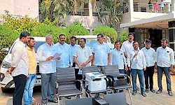 ರೈತರ ಪರಿಹಾರ ವಿಳಂಬ: ಕೆಬಿಜೆಎನ್ಎಲ್ ಎಂಡಿ ಕಚೇರಿ ಜಪ್ತಿ