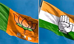 ಕಾಂಗ್ರೆಸ್ ಕಚೇರಿಗಳ ನಿರ್ಮಾಣಕ್ಕೆ ಭೂಕಬಳಿಕೆ: ಬಿಜೆಪಿ ಆರೋಪ