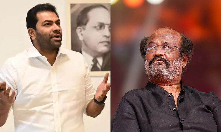 TVK leader apologises to actor Rajini for remark says he didn't mean to belittle him
