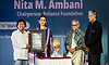 Nita M. Ambani honoured with KISS Humanitarian Award 2025, inspires 40,000 tribal students to dream big